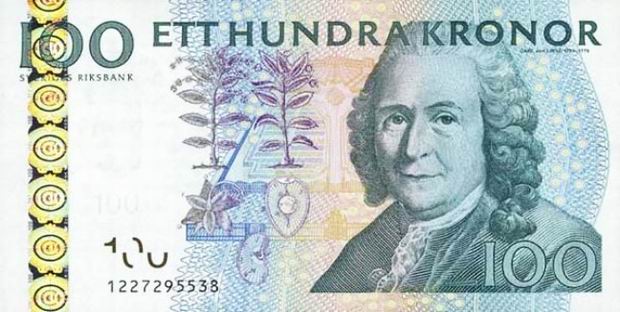 Swedish kronaSwedish krona/kronor Banknote